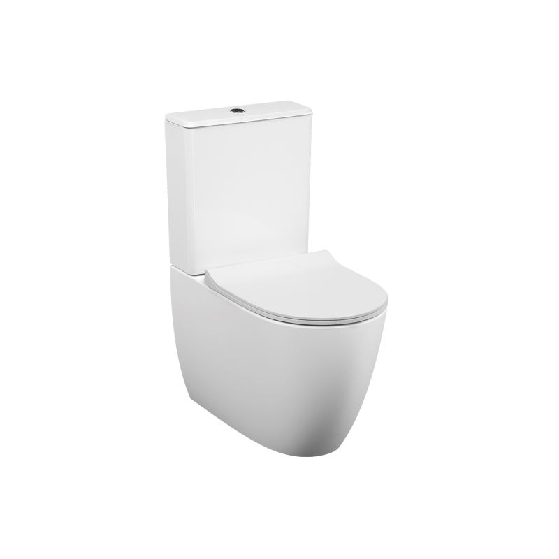 Sento Close-Coupled WCRim-ex, Fully Back to Wall, Compatible with 5639 Cistern and 86-003 and 120-003 WC Seat, White