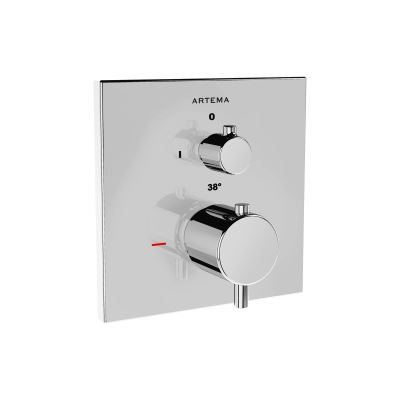Square Concealed Thermostatic Bath Mixer