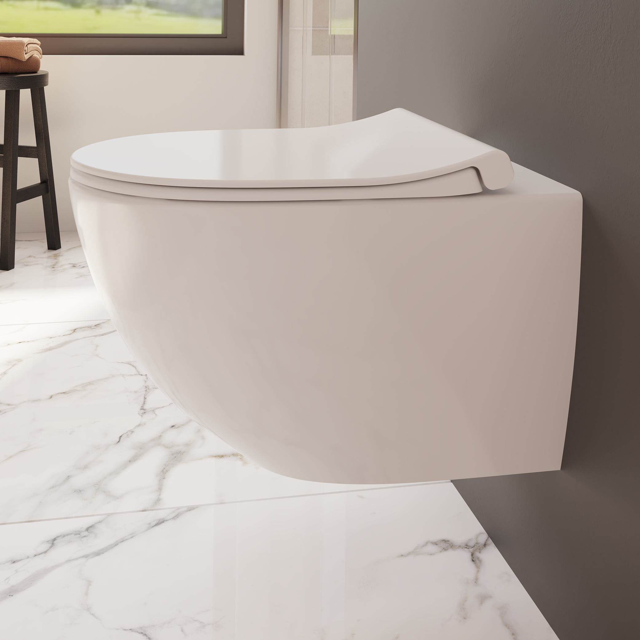 Sento Aquacare Wall-Hung Toilet