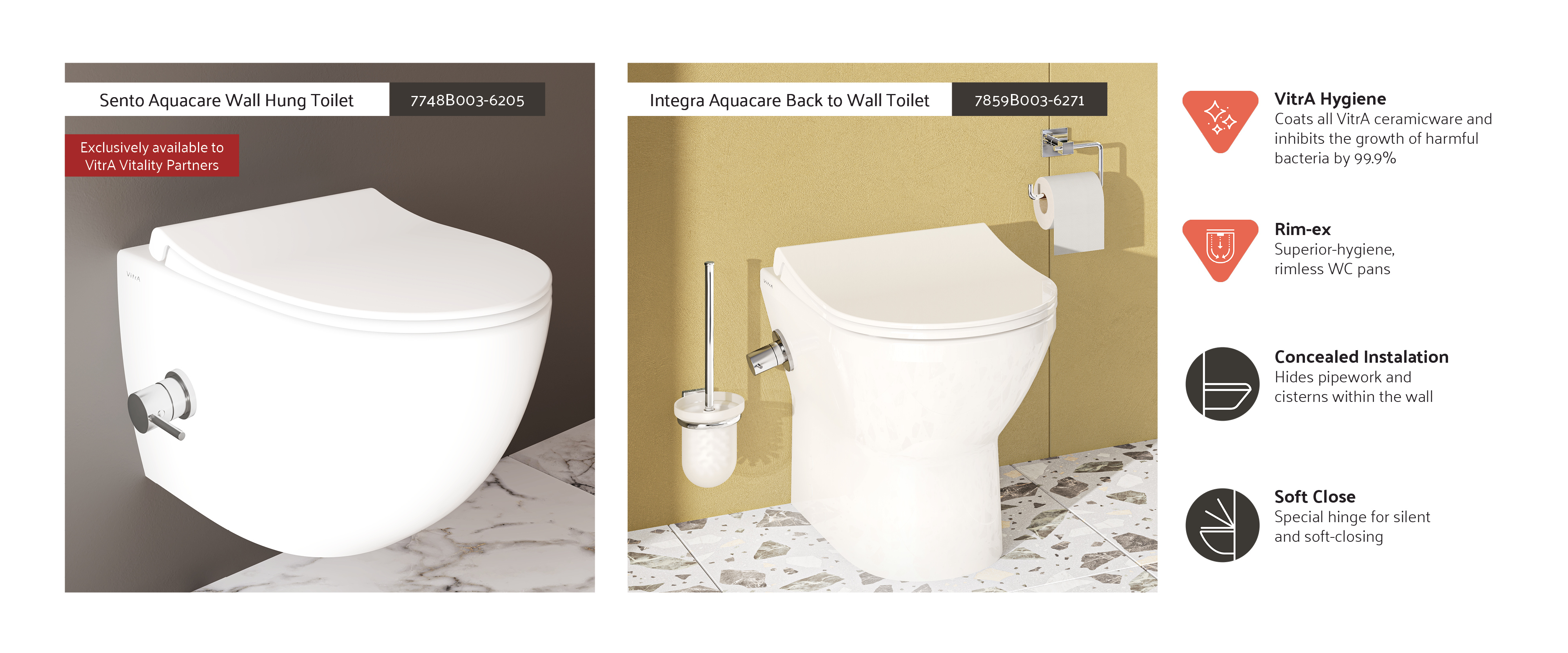 Sento and Integra Aquacare Models