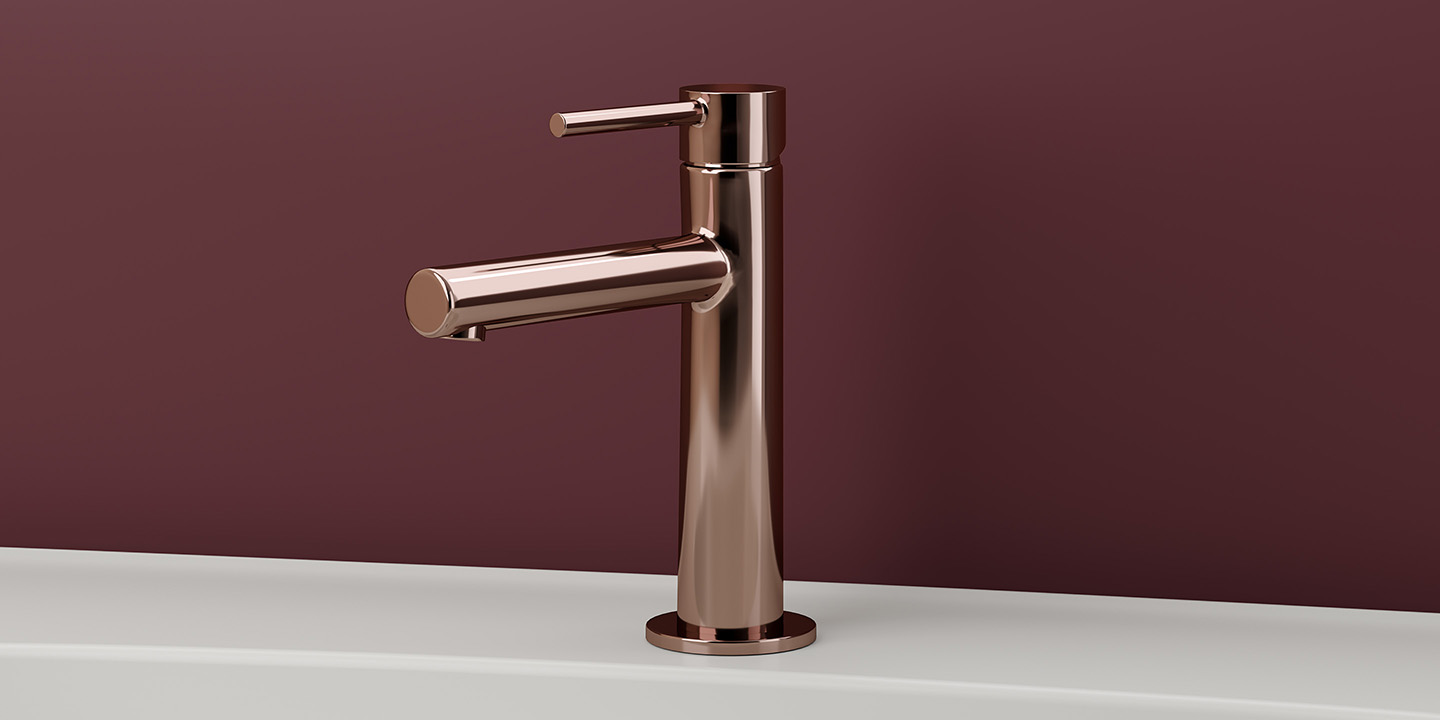 VitrA Origin Lavabo Bataryası Bakır