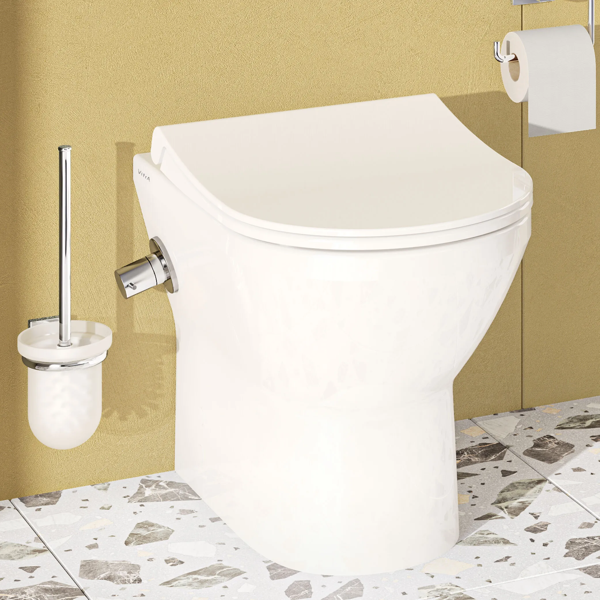 Integra Aquacare Back-to-Wall Toilet