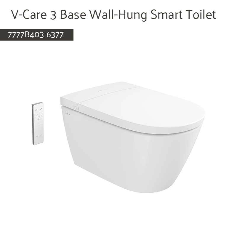 7777B403-6377 V-Care 3 Base Wall-Hung Smart Toilet