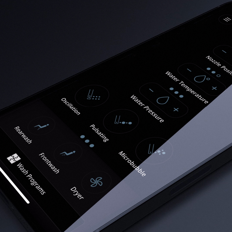 VitrA smart bidet mobile app
