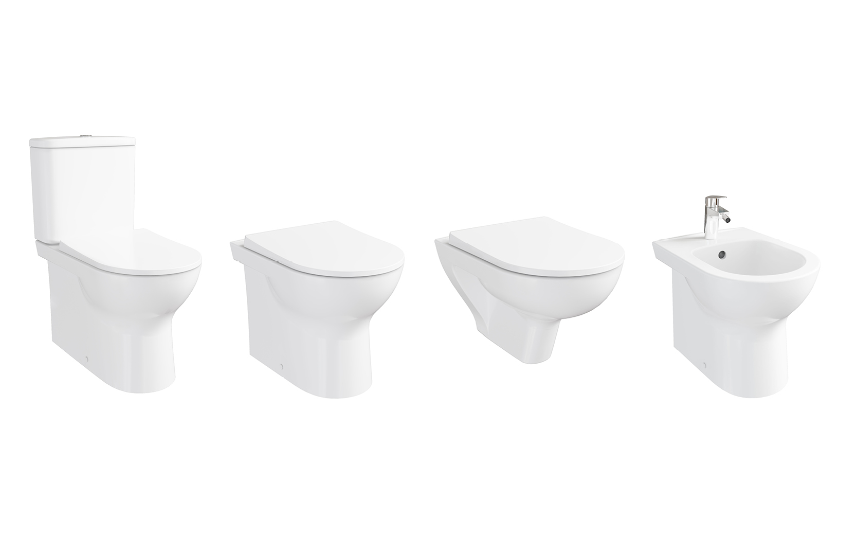 S20 Round toilets and bidet range line-up