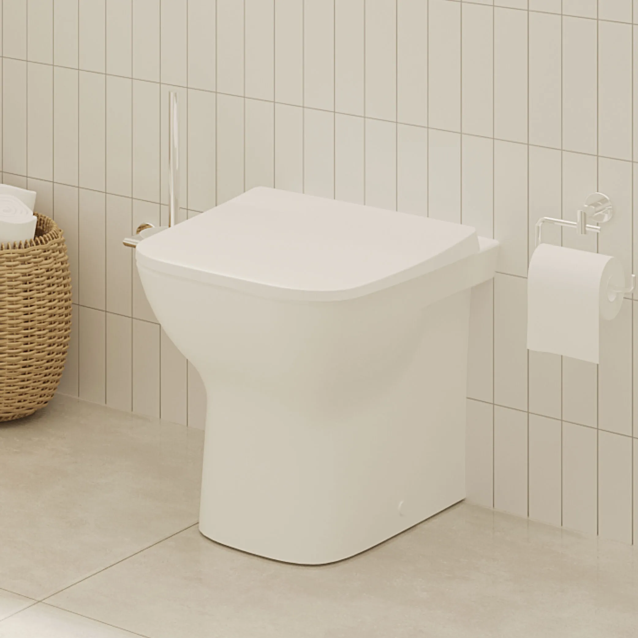 S20 square back-to-wall toilet